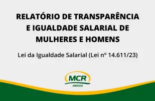 Relatório de Transparência e Igualdade Salarial de Mulheres e Homens
