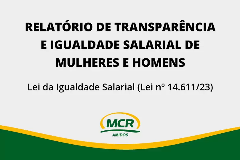 Relatório de Transparência e Igualdade Salarial de Mulheres e Homens
